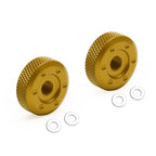 Gold Chain Adjustment Nuts for Honda Cross Cub 50/Super Cub C50 C110 C125 (2017–2023)