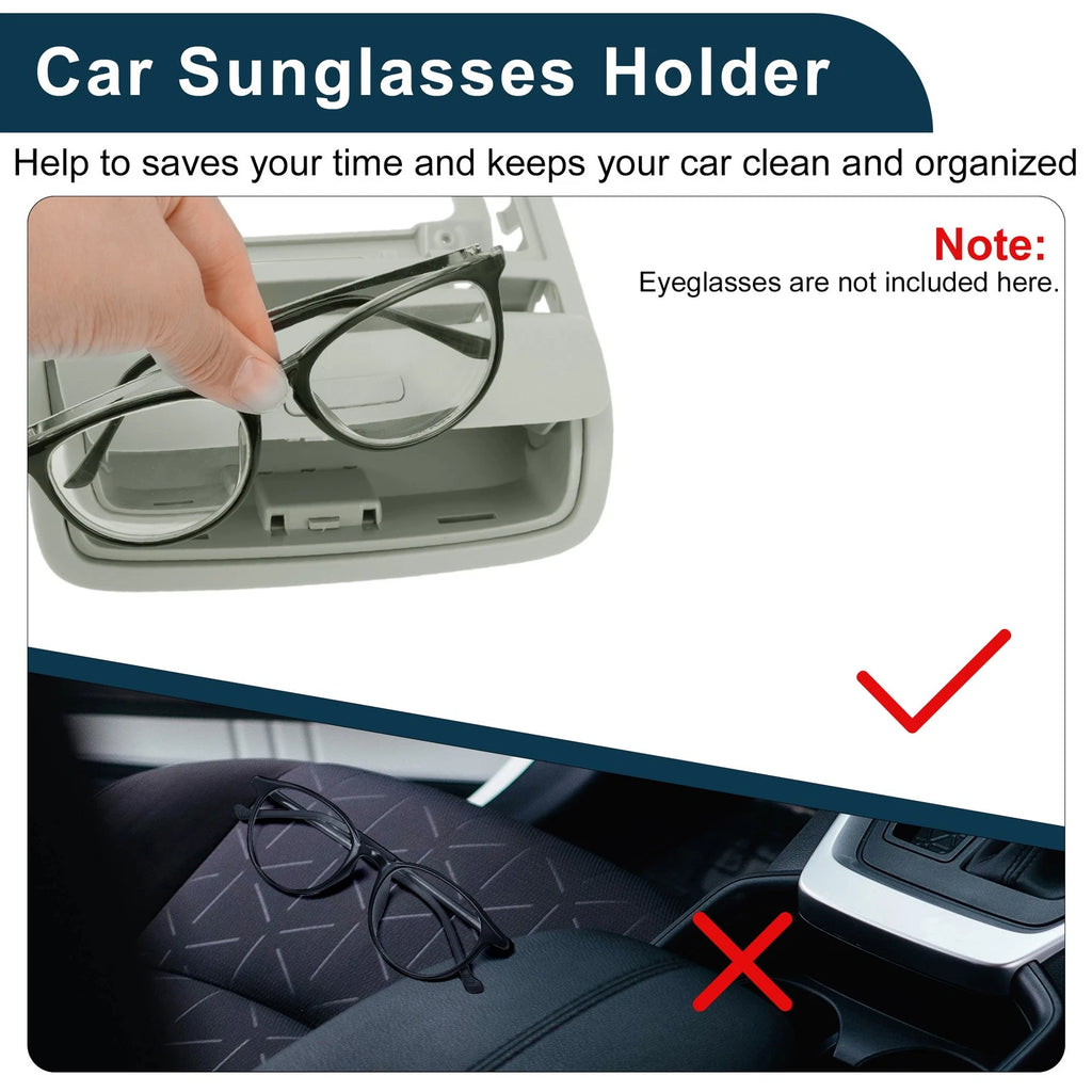 Sunglasses Case for Volkswagen Passat B6 (2005–2011) Grey
