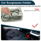 Sunglasses Case for Volkswagen Passat B6 (2005–2011) Grey