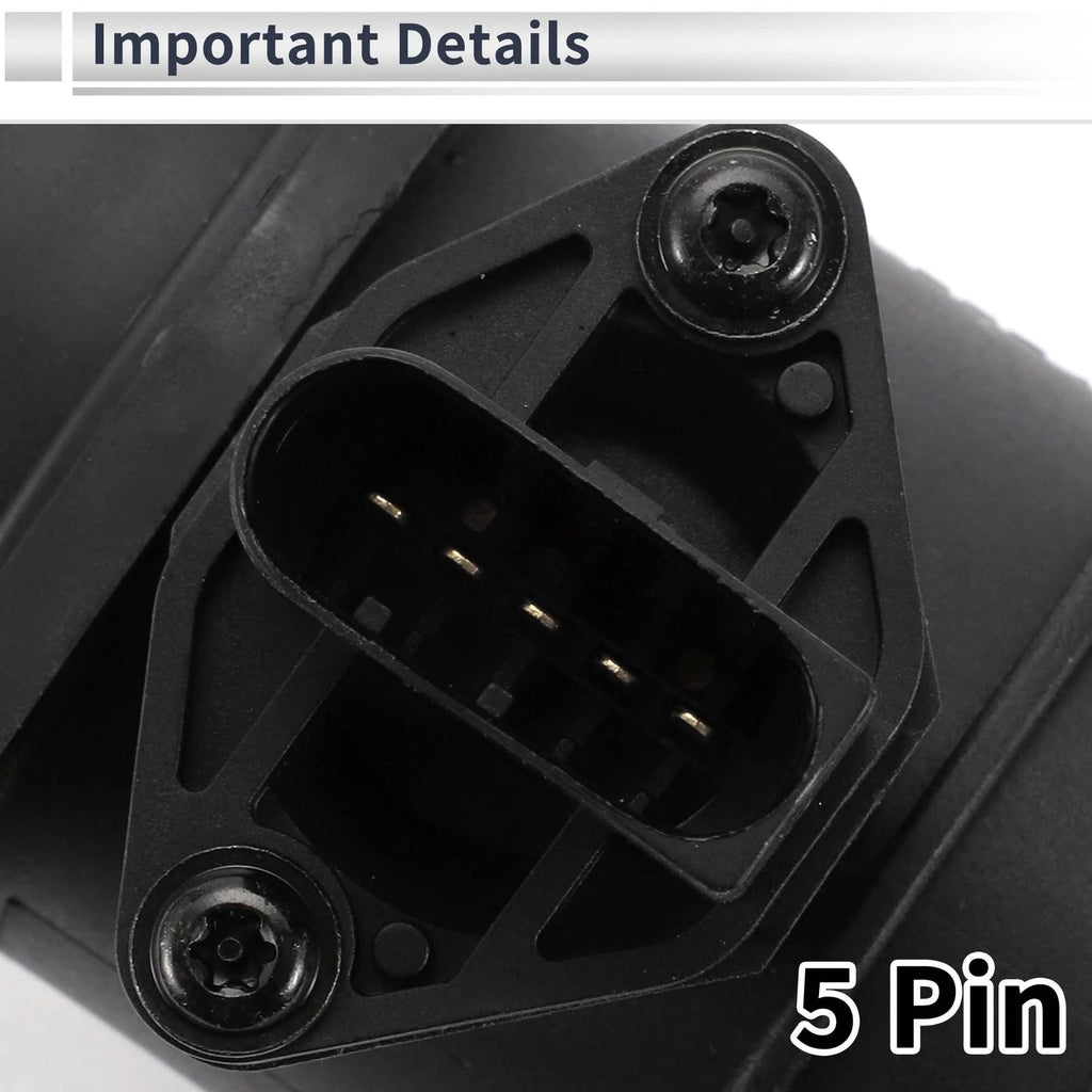 Mass Air Flow Sensor Assembly for Audi A4 (2000–2006), Volkswagen Beetle (2001–2005)