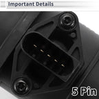 Mass Air Flow Sensor Assembly for Audi A4 (2000–2006), Volkswagen Beetle (2001–2005)
