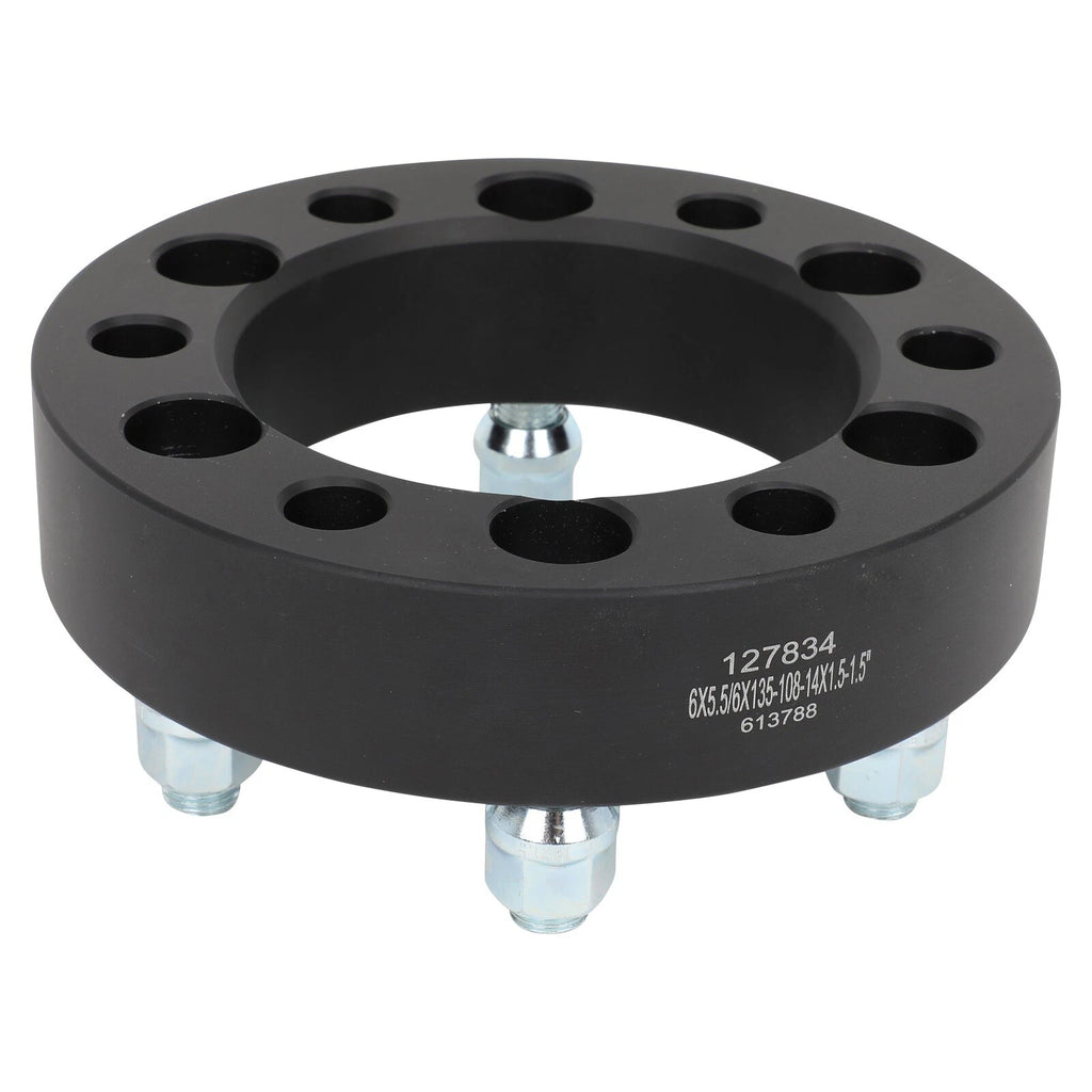 2X 1.5" Wheel Adapters for Chevy GMC to Ford 6 Lug