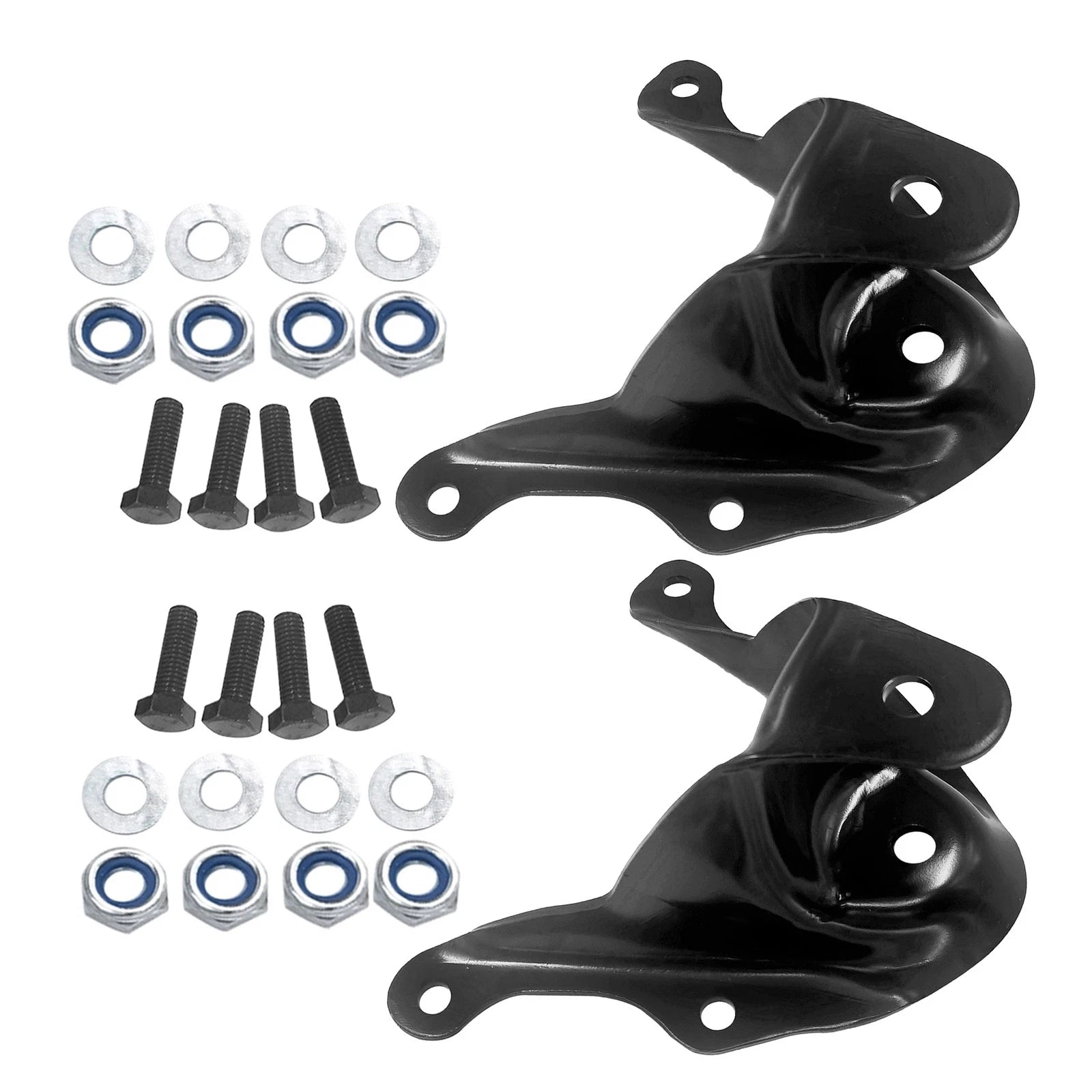 Pair Rear Leaf Spring Front Hanger Bracket for Ford Ranger (1986–1997) 722-011