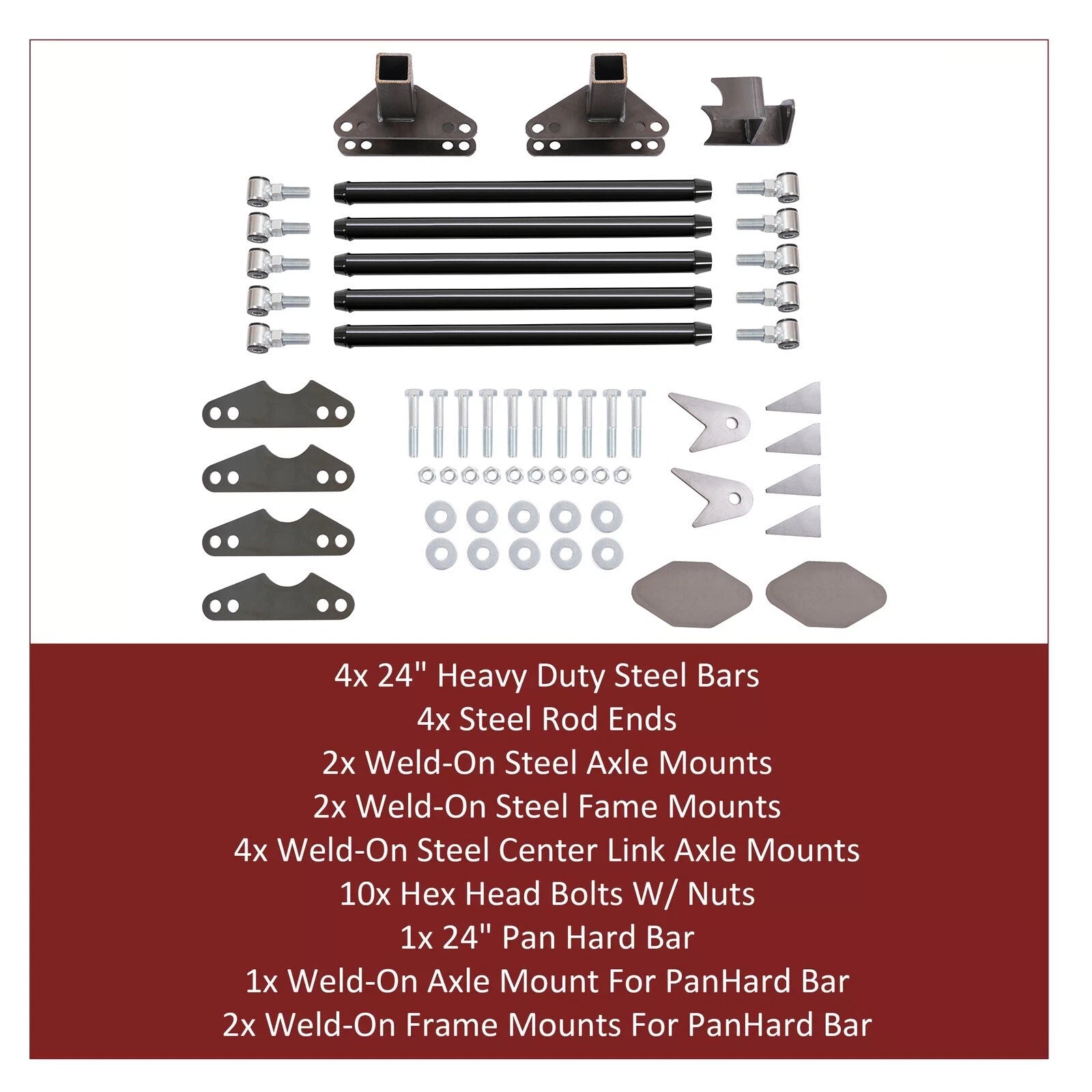 4 Link Suspension for Hot Rod Rat Pickup Truck (Universal)