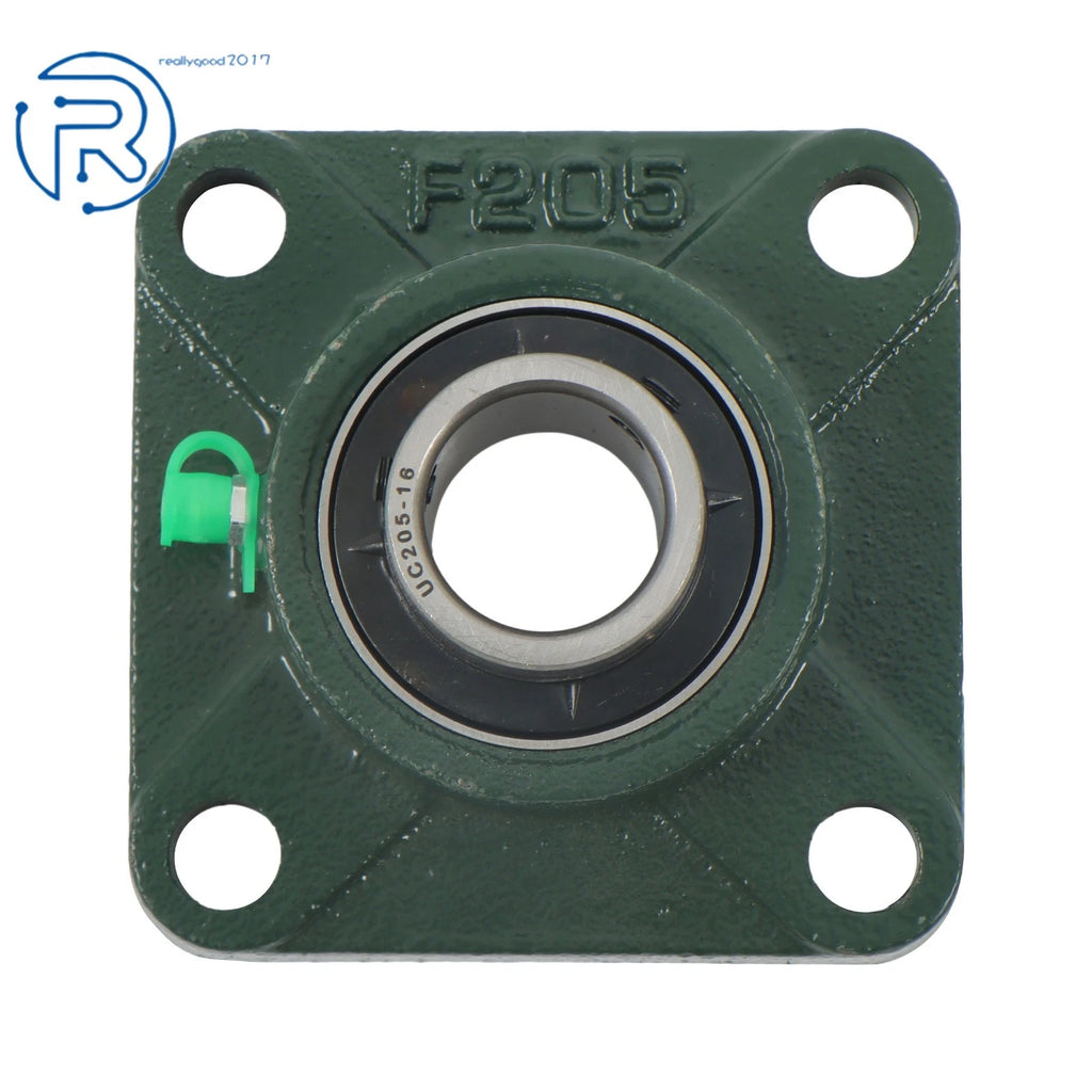 Set of 6 Pillow Block Bearings for Various Applications (1" Bore)