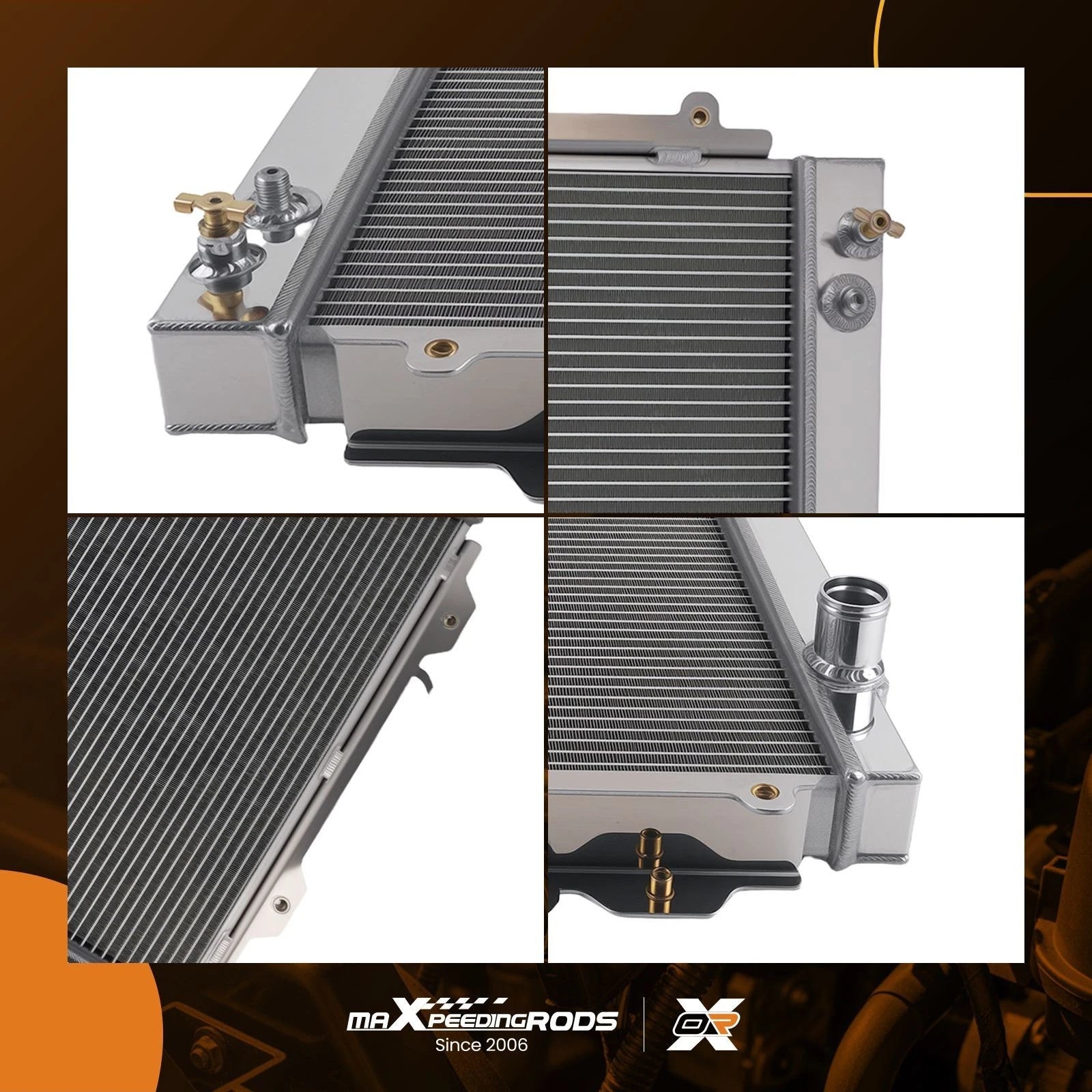 2 Row Cooling Radiator for Toyota Tacoma (1995-2004)