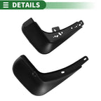 Mud Flaps Splash Guards for Hyundai Verna (2010-2014) with Mount Accessories