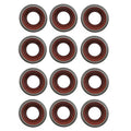 12pc Engine Valve Stem Oil Seal Set for Audi 90 Euro Van Golf Jetta (1984–1992)