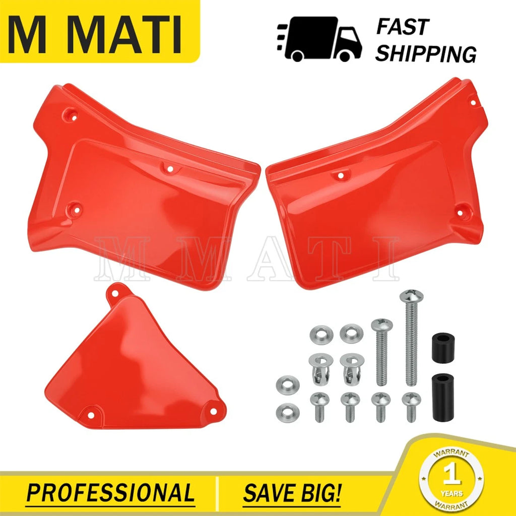 Set of 2 Side Panel Covers for Honda XR200R XR250R (1984–2002)