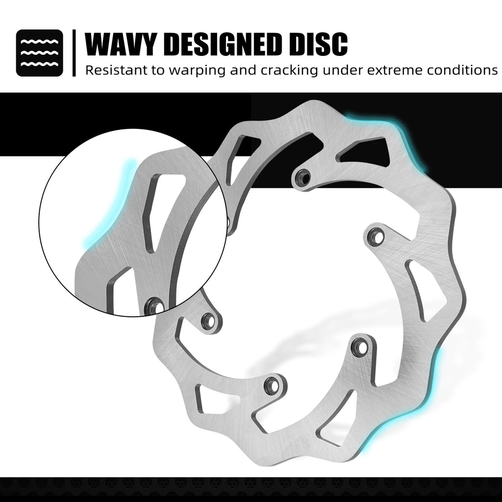 Rear Brake Disc Rotor 220mm for KTM 250 300 350 450 500 EXC XC XCW (2017–2023)