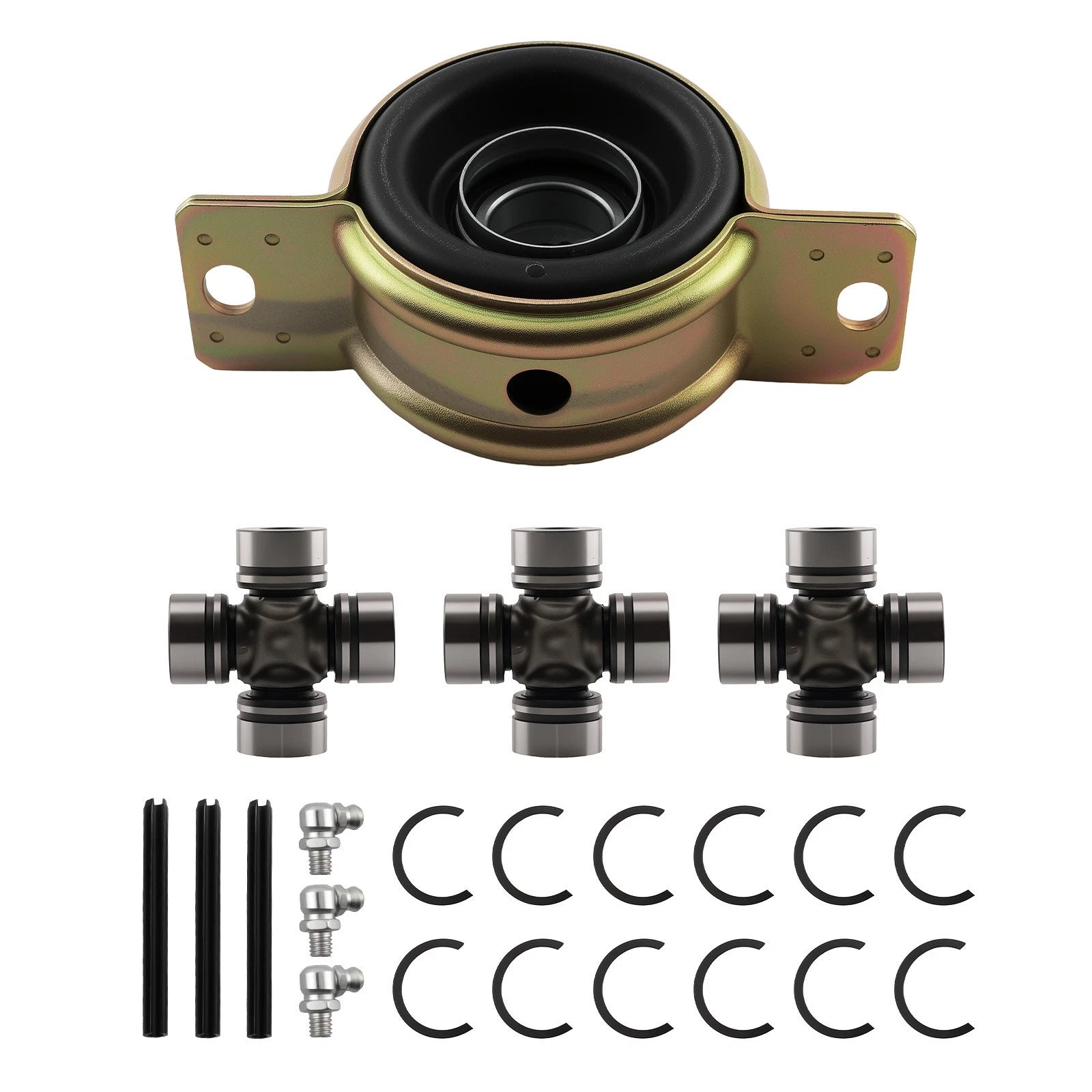 Driveshaft Carrier Bearing & U-joint for Polaris Ranger RZR (2015–2021)