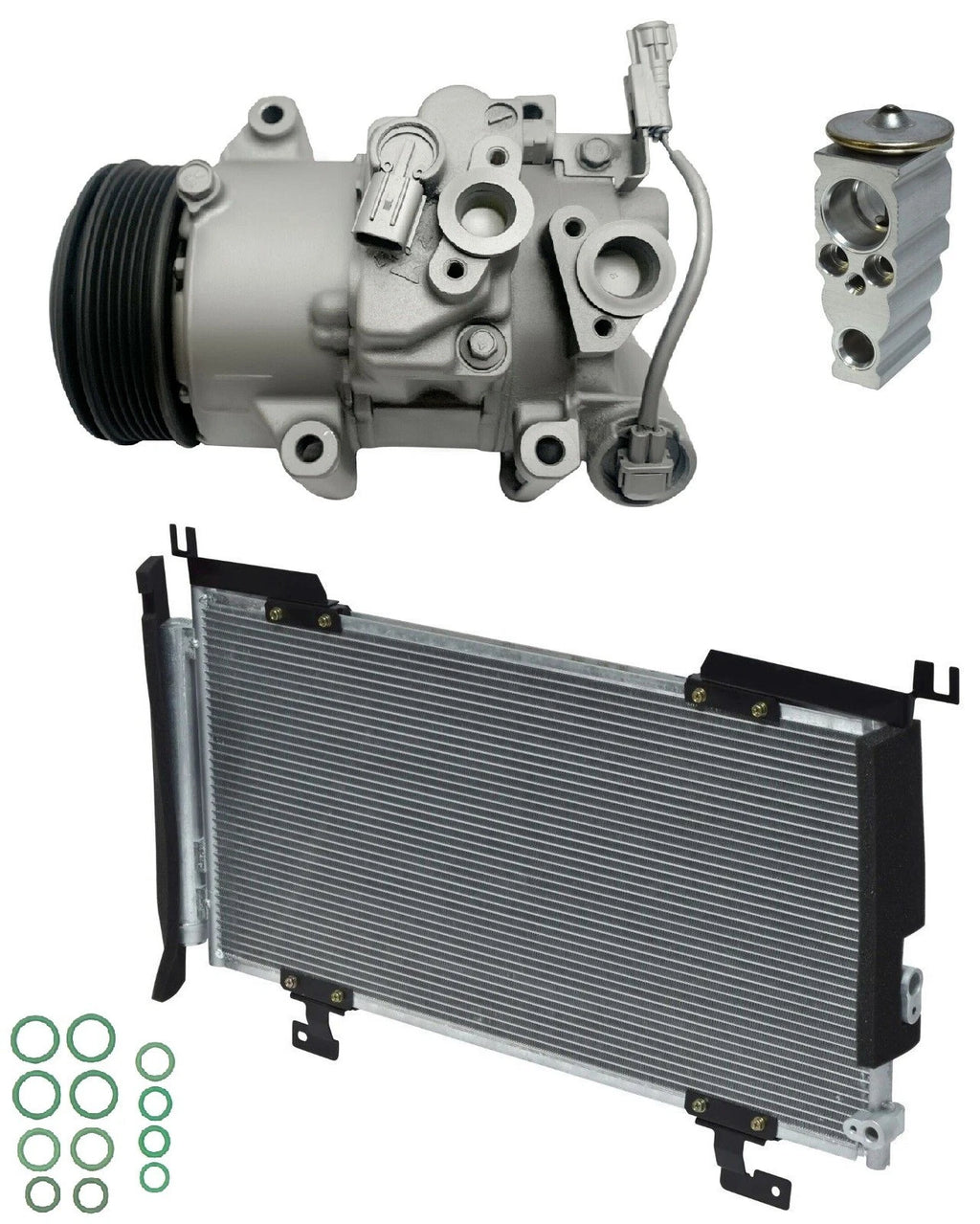 AC Compressor Kit With Condenser for Subaru Outback 2.5L (2019–2024)