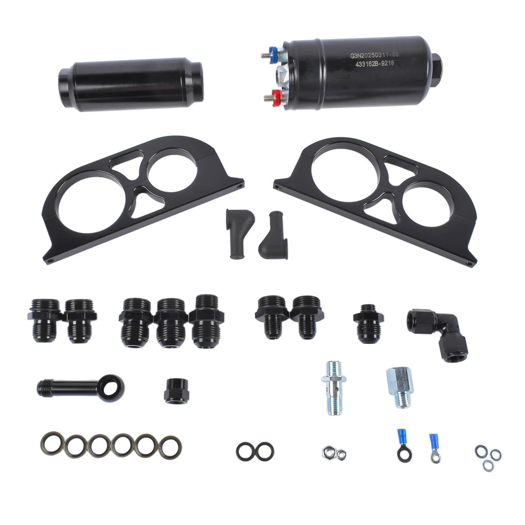 External Fuel Pump with Bracket & Filter for Universal Vehicles (12V)