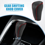Gear Shifting Knob Cover Trim for Nissan Murano (2009–2013) Black Red