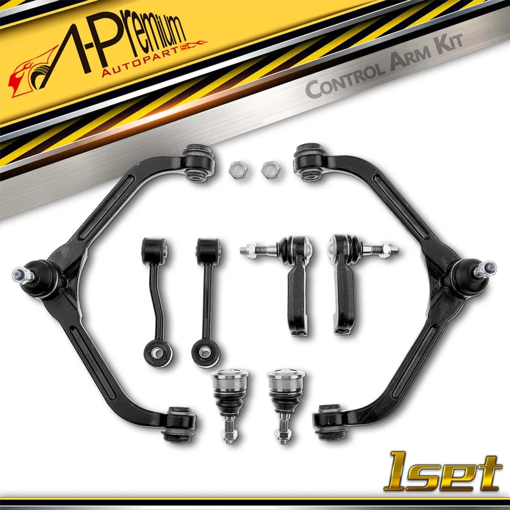 Set of 8 Control Arms with Ball Joints for Jeep Liberty (2005–2007)