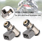 2X Fuel Injector IWP156 8000A5495 for MV Agusta Brutale 910R 910S (2006–2011)