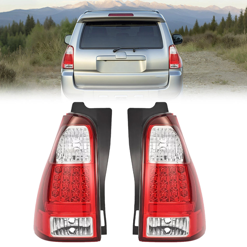 Tail Light Lamps Set of 2 for Toyota 4Runner (2006–2009)