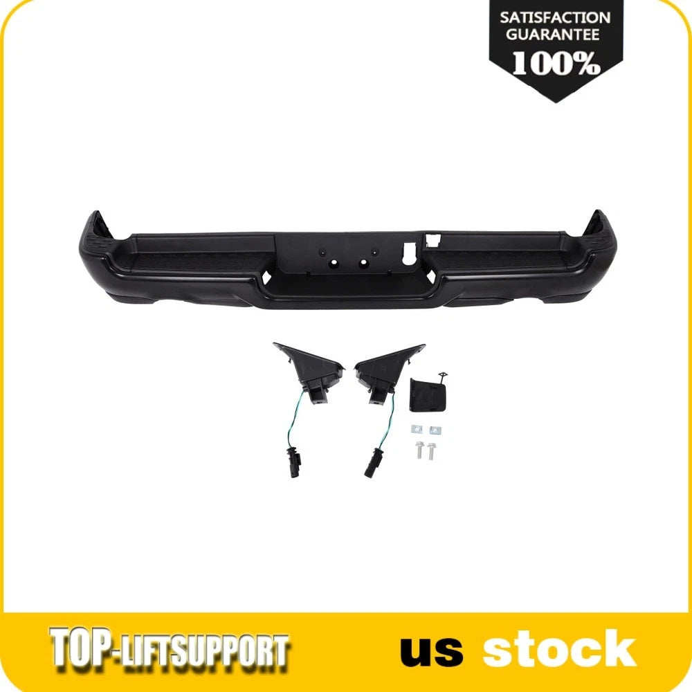 Steel Rear Bumper for RAM 1500 (2019–2024) w/ Dual Exhaust