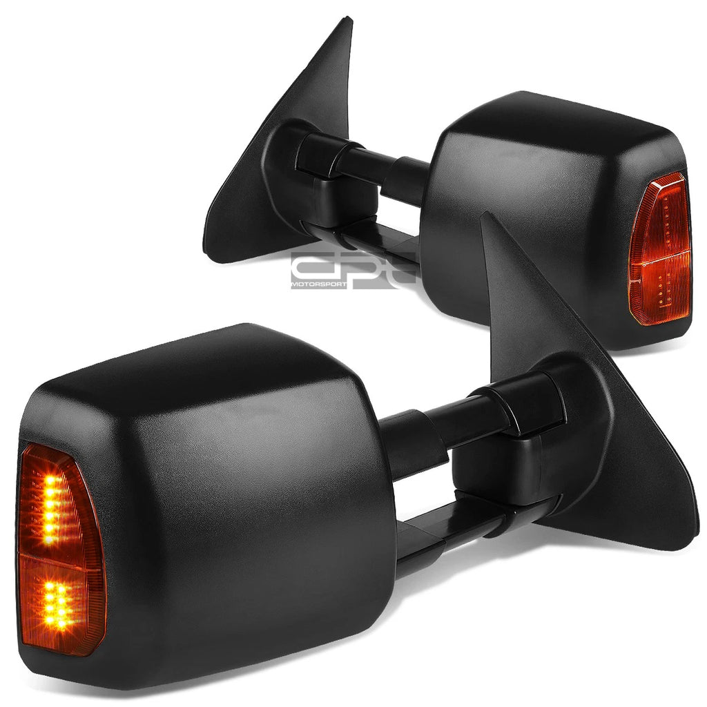 2X Power Heated Towing Side Mirrors for Toyota Tundra (2007–2016) + LED Signal