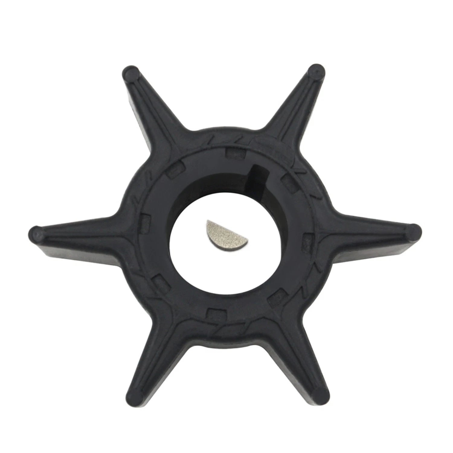 Water Pump Impeller & Key for Yamaha 25 30 40 50 HP (1990–2023) 6H4-44352-02