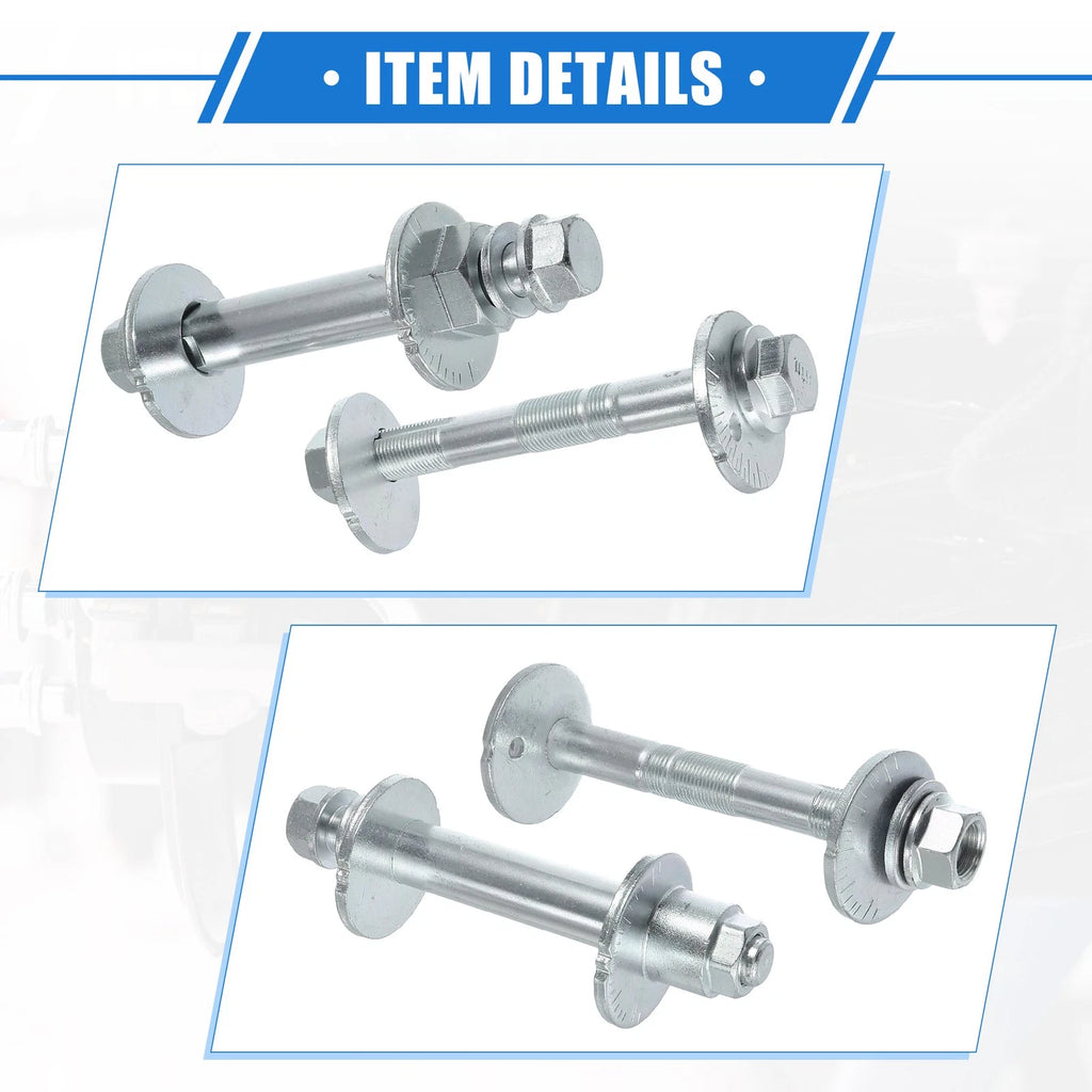 2X Eccentric Alignment Camber Bolt for Toyota Sequoia, Lexus (No. 4840934041)