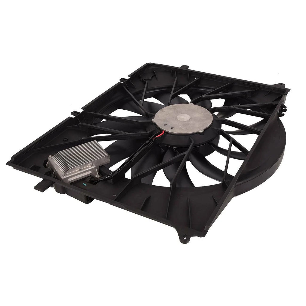 Radiator Cooling Fan Assembly for Mercedes-Benz SL55 SL63 SL65 AMG (2003–2009)