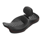 Driver Passenger Seat & Backrest for Harley Touring Road Tri Glide (2009-2023)