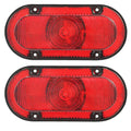 2X Red LED Warning Tail Lights for John Deere 30 40 50 (AR78825)