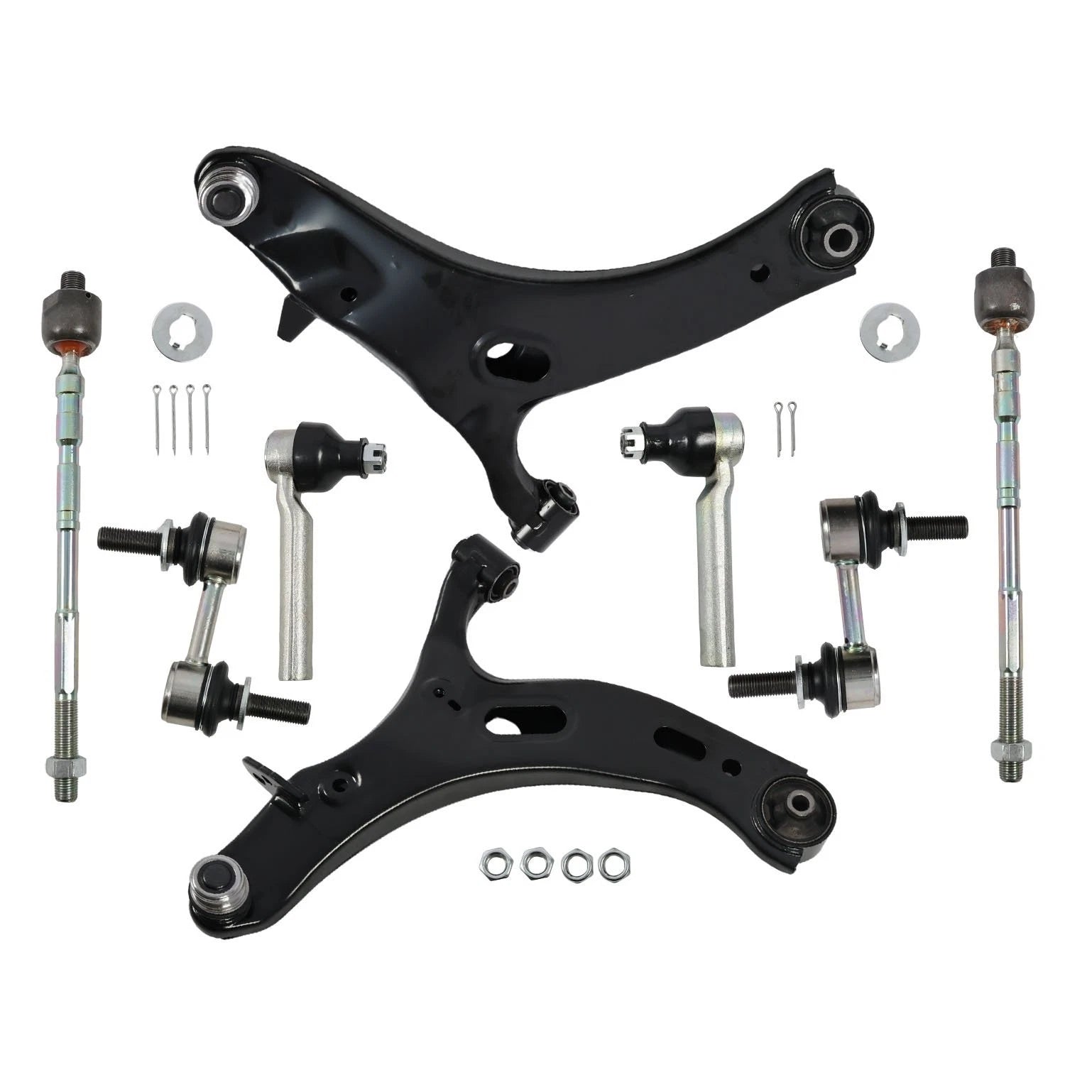 8x Front Lower Control Arm & Ball Joint Sway Bar for Subaru Outback (2010–2014)