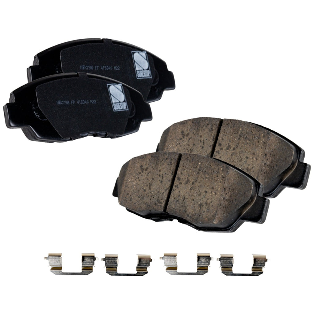 Front Brake Disc and Pad Kit for Honda Accord (1999)