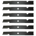 6 High-Lift Blades for Exmark 60" (Fits 103-6398, 116-5174)