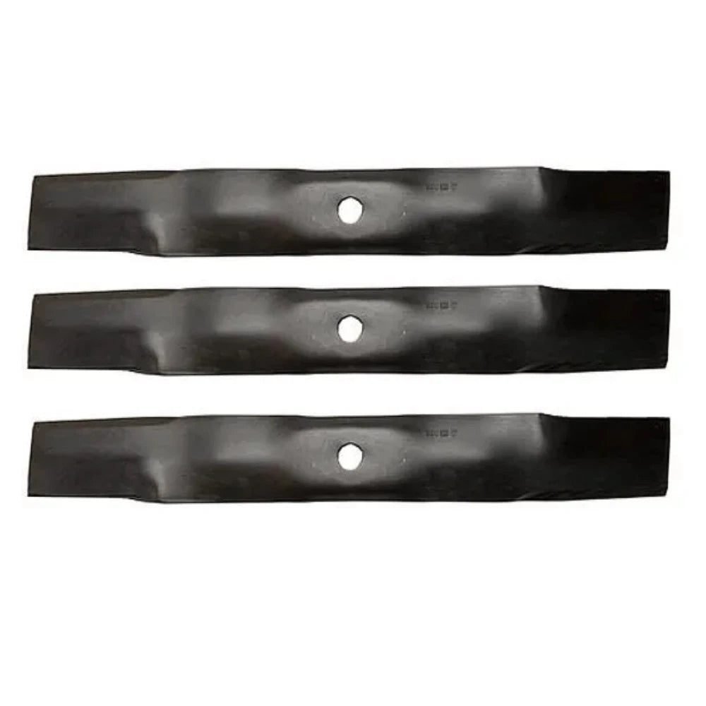3X Mower Blades for Kubota (K5371-34330, K5371-34340, K5371-99020)