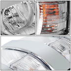 Chrome Clear Signal Projector Headlight for Silverado 2500HD (2015–2019)