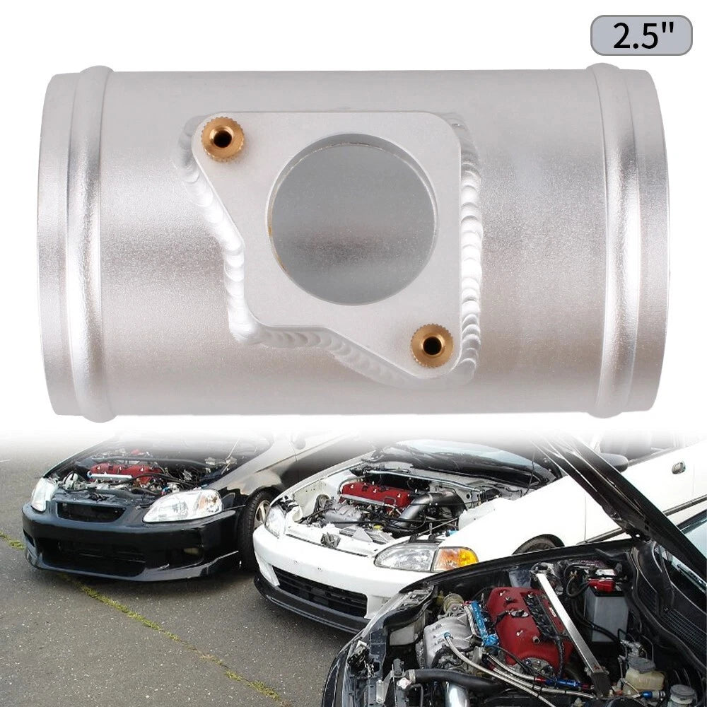 2.5" MAF Mass Air Flow Sensor Mount Adapter Tube for Subaru Suzuki