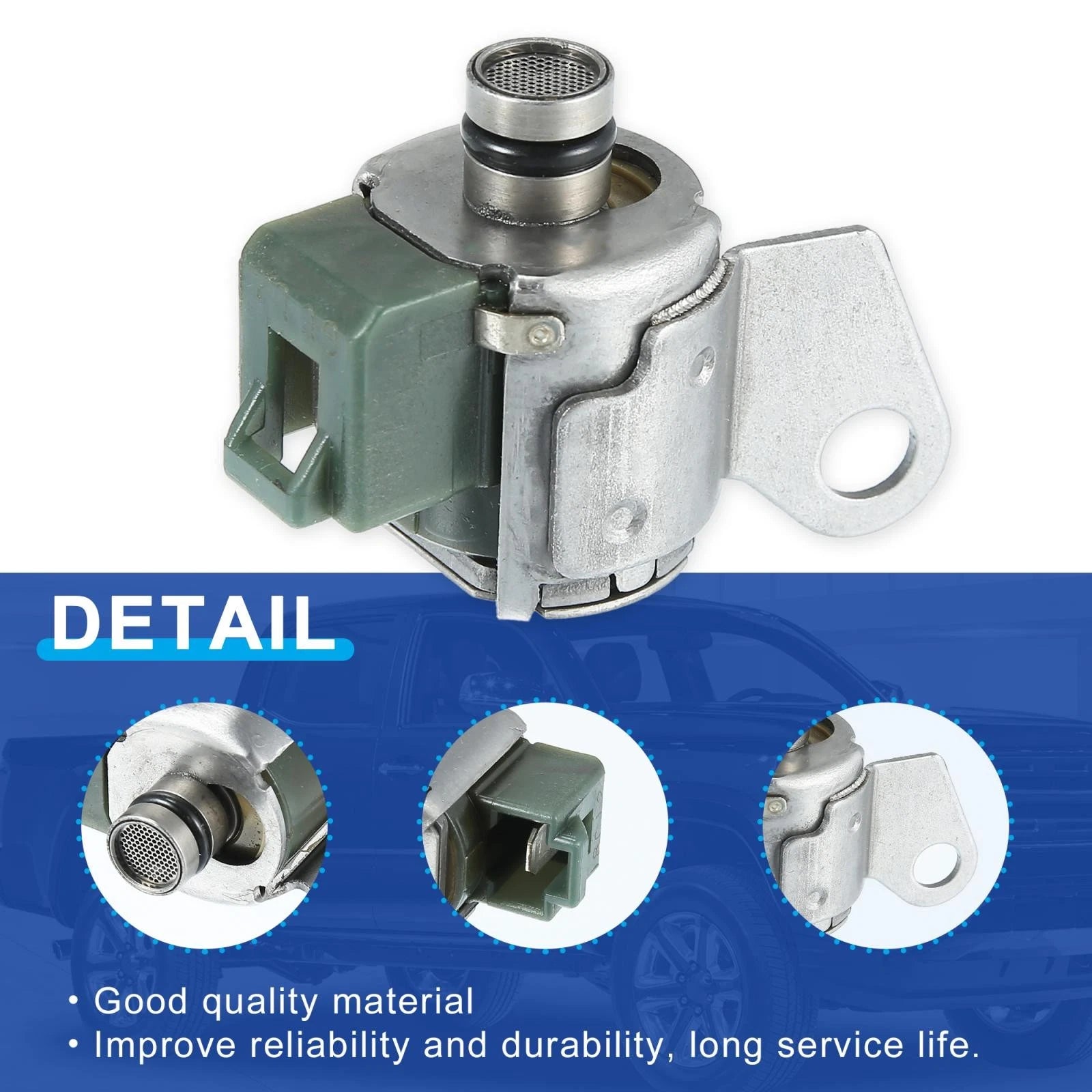 3Pcs Shift Lock Up Solenoid Kit No. 8542022080 for Toyota A340E 