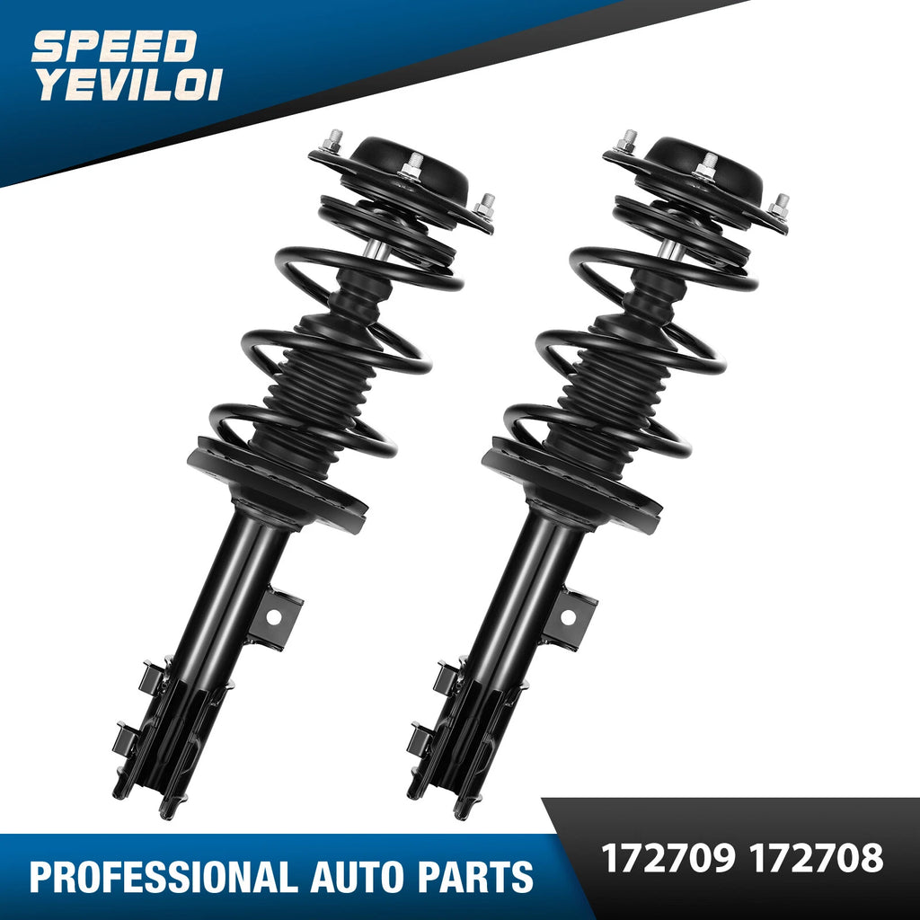Front Complete Struts with Coil Springs for Hyundai Elantra (2011–2016)