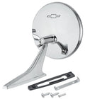 Chrome Outside Door Mirror Replacement for 1966-1968 Chevy Chevelle El Camino