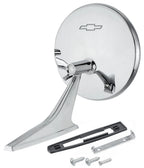Chrome Outside Door Mirror Replacement for 1966-1968 Chevy Chevelle El Camino