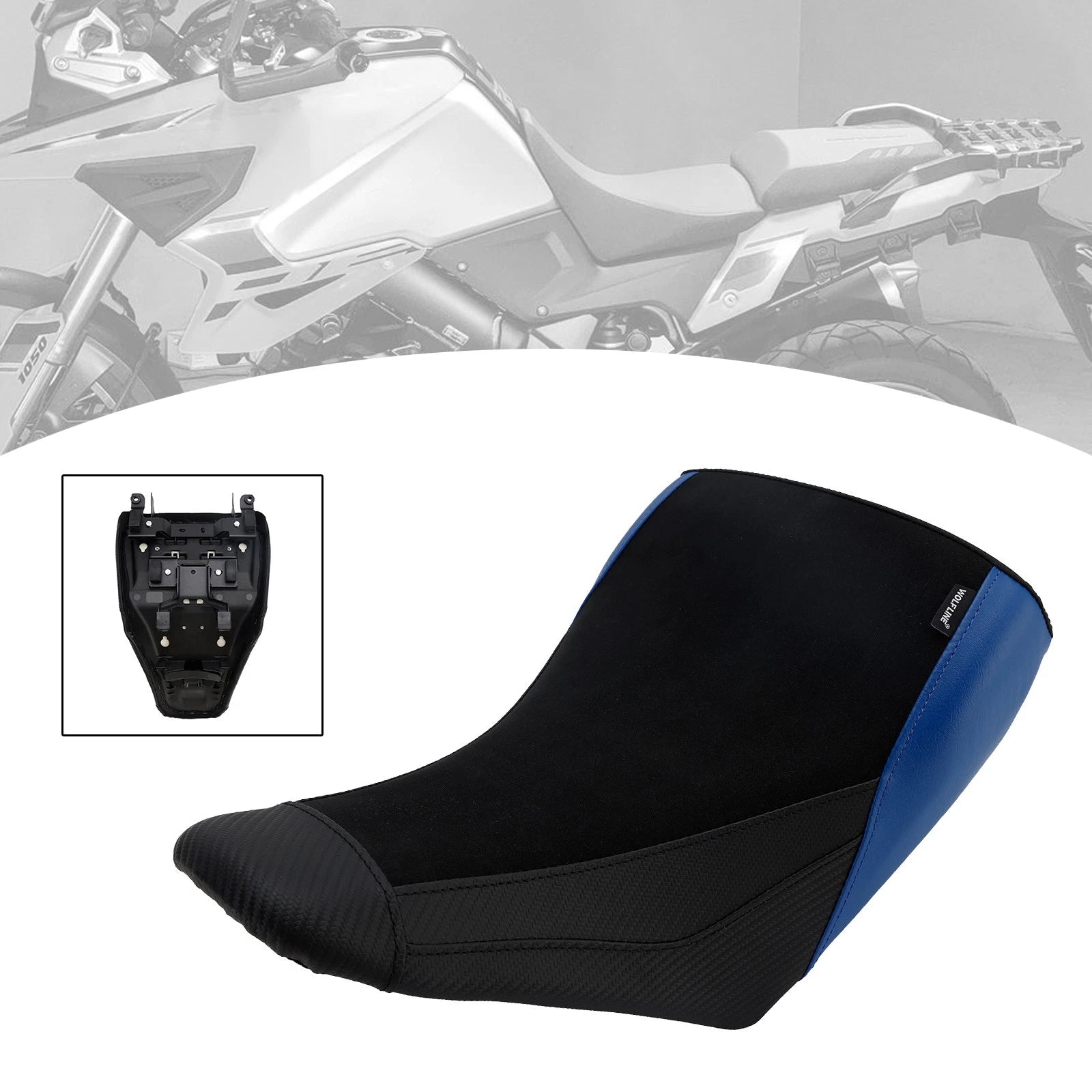 Front Raider Seat Driver Cushion Pu for Suzuki V-Strom DL1050 (2023–2025)