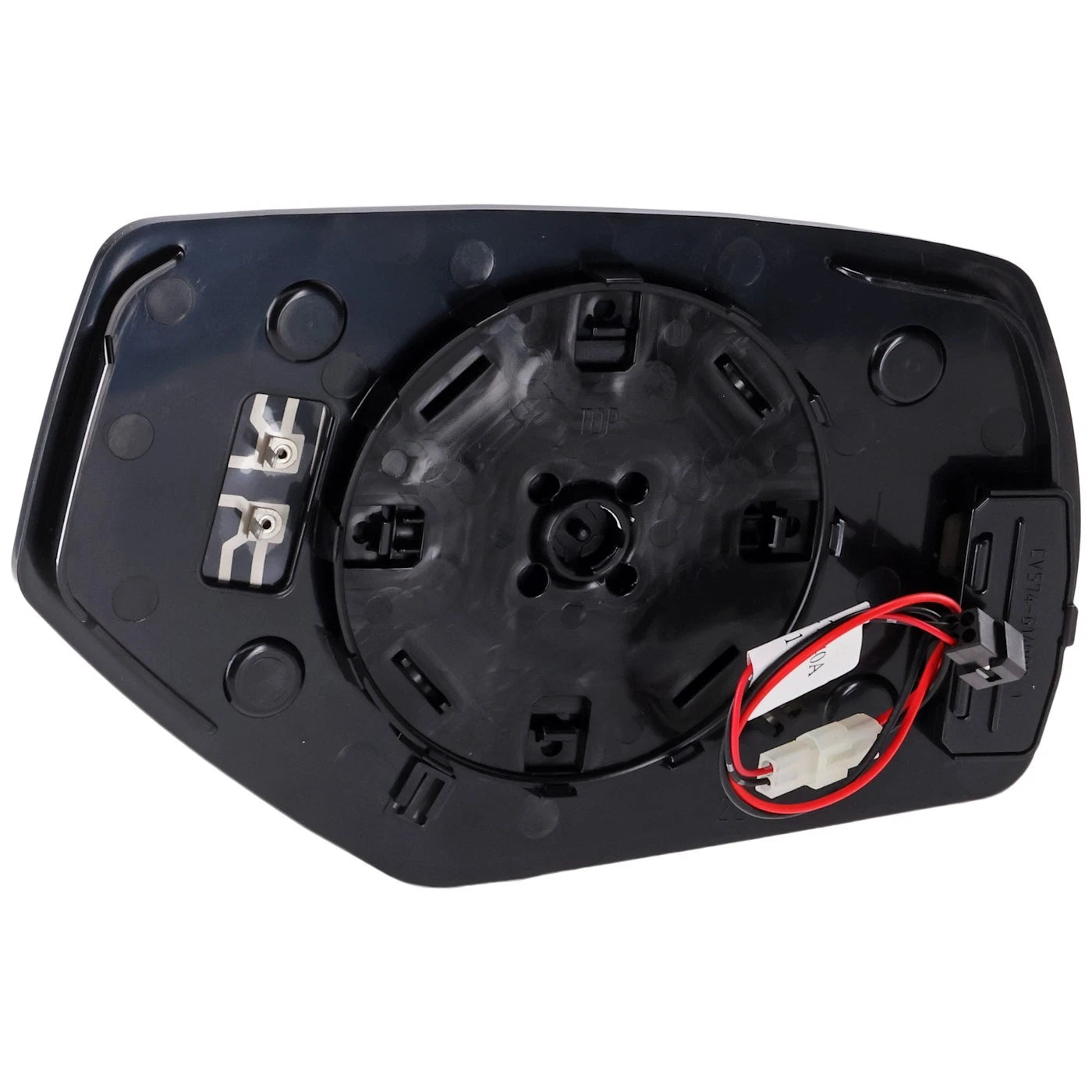 Driver Left Side Heated Mirror Glass for Chevy Silverado 1500 (2007-2018)
