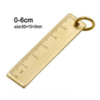 Measuring Tool Key Pendant for Universal Use (Metal)