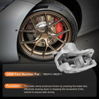 Brake Calipers w/ Bracket Kits Pair for Aveo Spark Optra Forenza Reno (2004–2018)