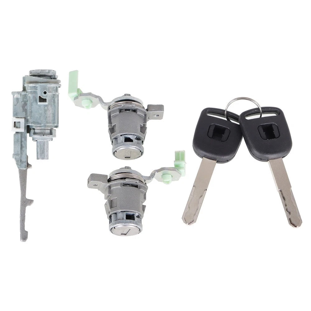 Ignition Switch Cylinder and Door Lock Cylinder with Key for Honda CR-V (2002–2006)