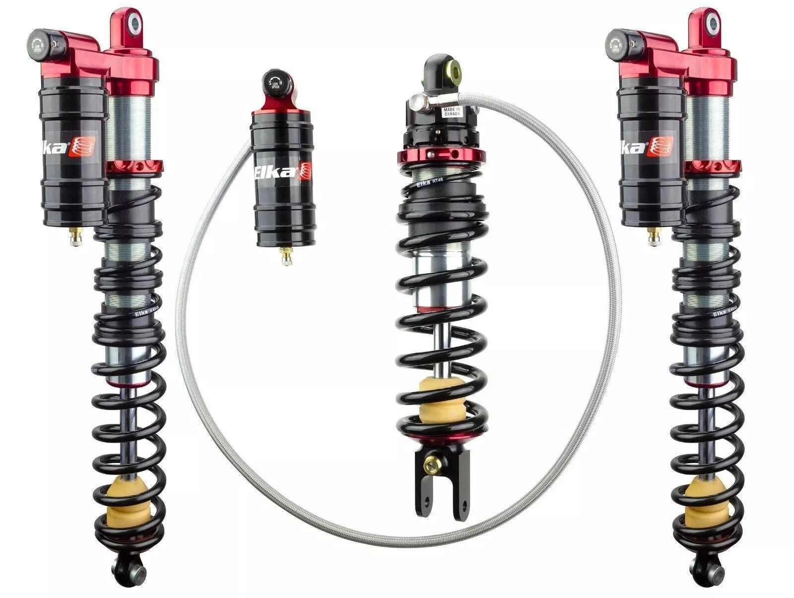 Lonestar +2 A-Arms Suspension Kit with Elka Legacy Shocks for Honda TRX400EX (2000–2009)