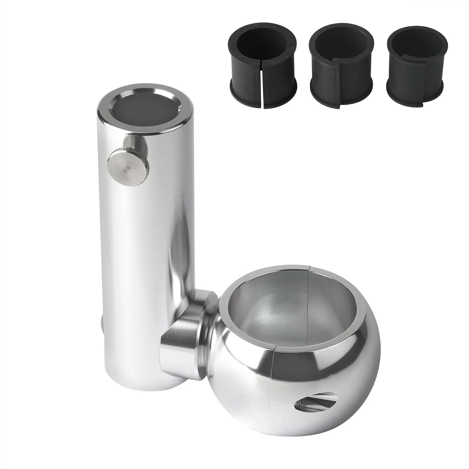 Adjustable Boat Flag Pole Mount Kit for Rail (No Drilling)