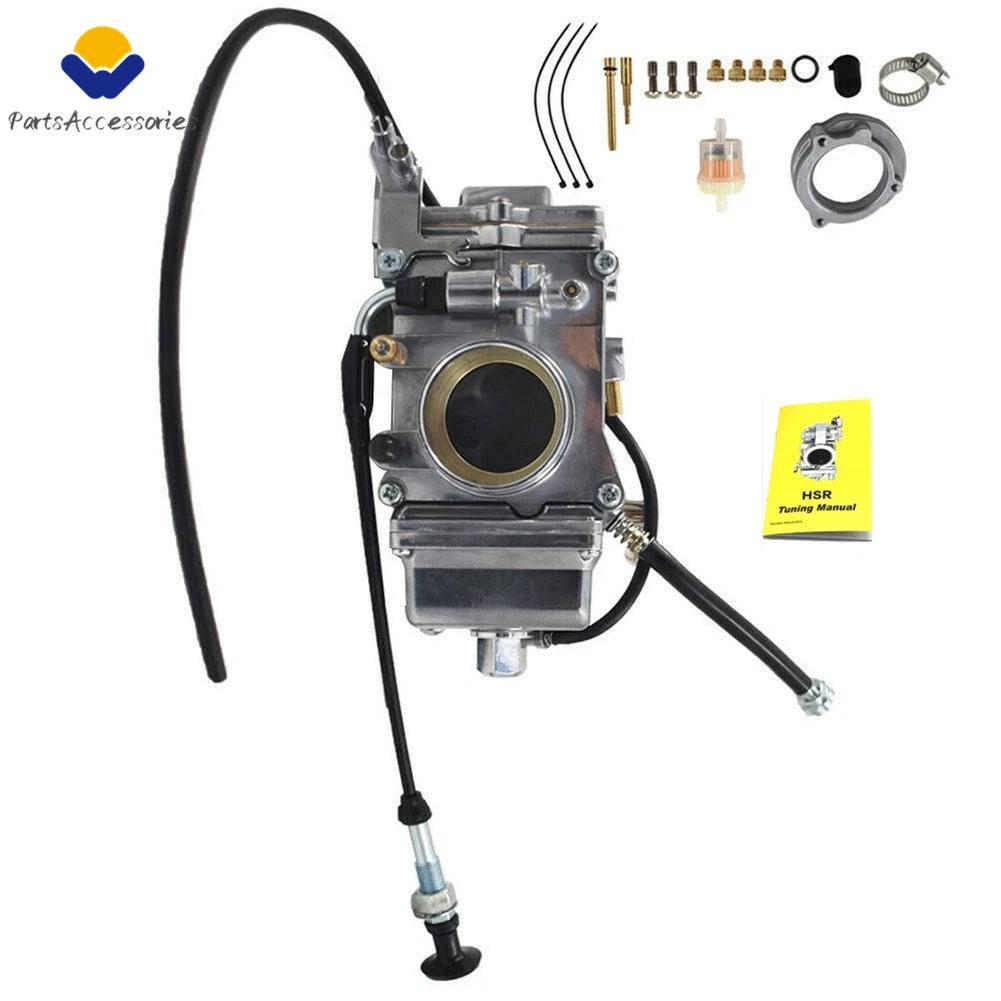 HSR48 Race Carburetor for HSR48 (42-6265) Polished Finish