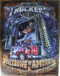 Tin Metal Sign for Peterbilt KW 2166