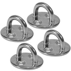 Set of 4 Round Pad Eyes for Heavy Duty Applications (FO2101-M4)
