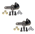 Set of 2 Front Lower Suspension Ball Joints for Ford Focus (2000–2004)