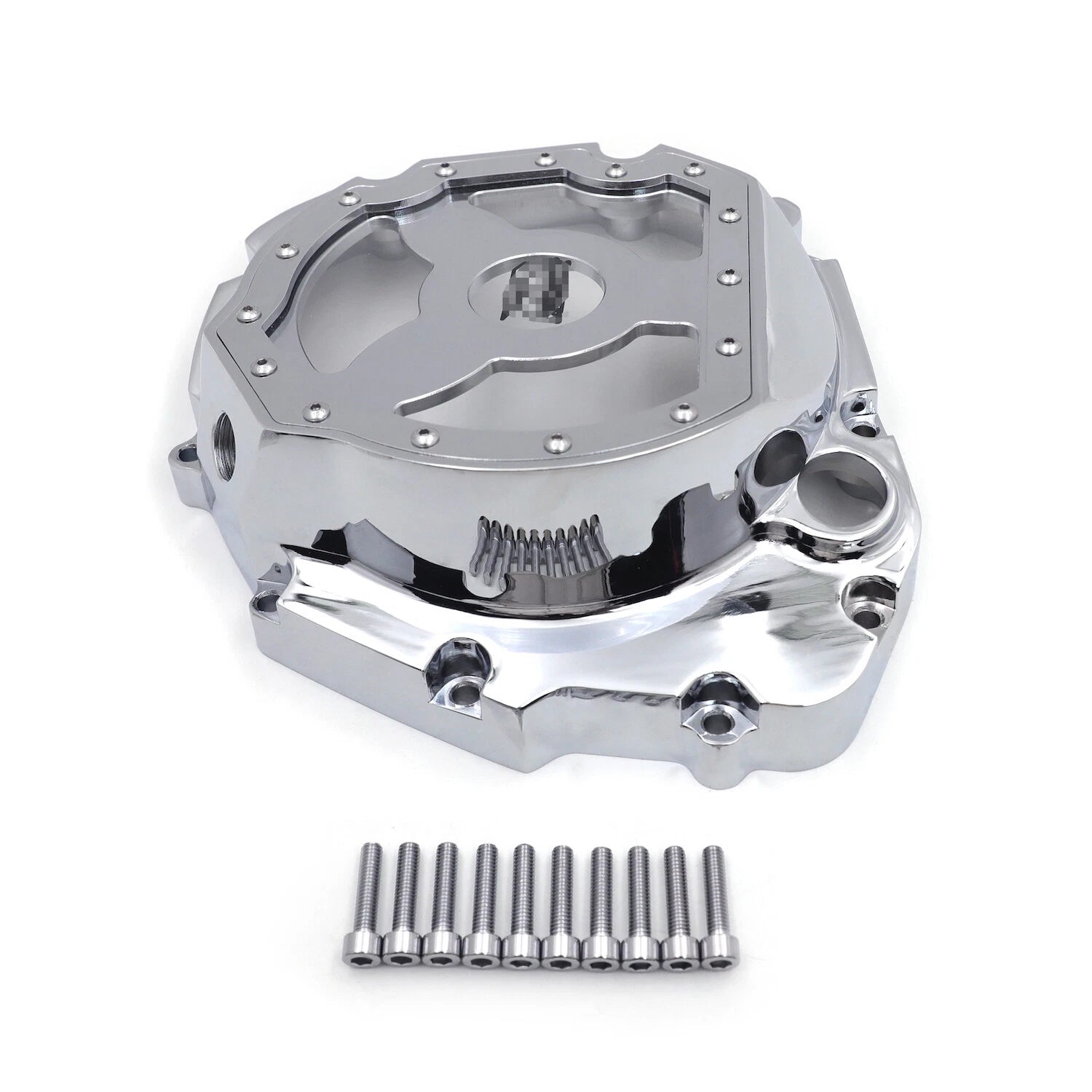 Chrome Engine Clutch Cover for Suzuki GSXR600 GSX-R750 (2001–2005)